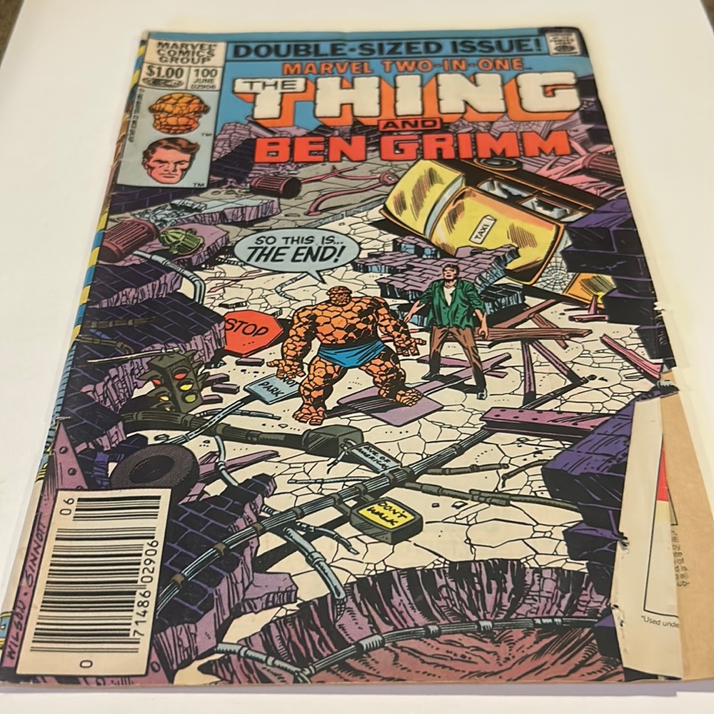 The Thing Marvel Two In One #100